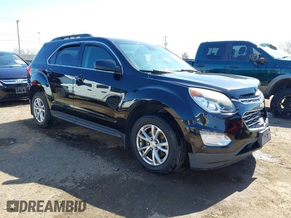 2017 Chevrolet Equinox LT with VIN 2GNALCEK6H1594625, listed as a IAAI auction lot 42023708 with 128,062 mi miles. Bid and sale history available at carsss.com. Image 1.