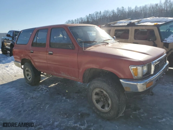 1990 Toyota 4Runner SR5 with VIN JT3VN39W2L0021330, listed as a Copart auction lot 87524315 with 107,839 mi miles and Clean Title. Bid and sale history available at carsss.com. Image 4.
