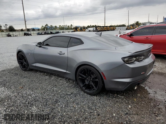 2019 Chevrolet Camaro 2LT with VIN 1G1FD1RS8K0153648, listed as a Copart auction lot 89151385 with 61,675 mi miles and Non Repairable. Bid and sale history available at carsss.com. Image 2.