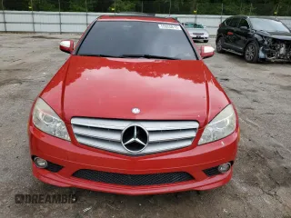 2009 Mercedes-Benz C 300 Sport with VIN WDDGF54X09R045603, listed as a Copart auction lot 55055815 with 108,575 mi miles and Salvage Title. Bid and sale history available at DreamBid. Image 5.