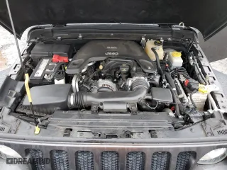 2018 Jeep Wrangler Unlimited Sport S with VIN 1C4HJXDG1JW292174, listed as a Copart auction lot 46544505 with 123,653 mi miles and Salvage Title. Bid and sale history available at carsss.com. Image 11.