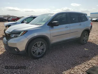 2019 Honda Passport EX-L with VIN 5FNYF7H57KB007865, listed as a Copart auction lot 51352775 with 43,846 mi miles and Salvage Title. Bid and sale history available at carsss.com. Image 1.