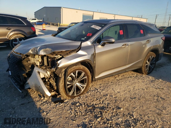 2021 Lexus RX 350L z VIN JTJHZKEA0M2019757, wystawiony jako Copart lot #71006144 z przebiegiem Nie podano mil oraz Szkoda całkowita • Salvage title. Historia ofert i sprzedaży dostępna na DreamBid. Obrazek 1.