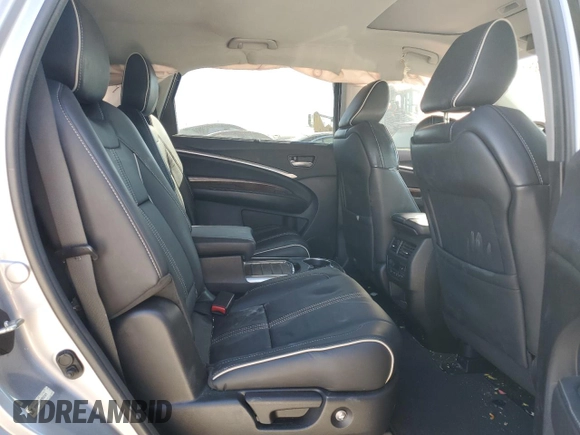 2017 Acura MDX w/Advance Pkg with VIN 5FRYD4H83HB002409, listed as a Copart auction lot 46535175 with 60,819 mi miles and Salvage Title. Bid and sale history available at carsss.com. Image 11.