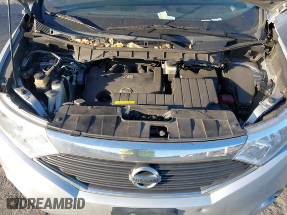 2017 Nissan Quest SV with VIN JN8AE2KP6H9169849, listed as a IAAI auction lot 41565284 with 154,656 mi miles. Bid and sale history available at carsss.com. Image 10.