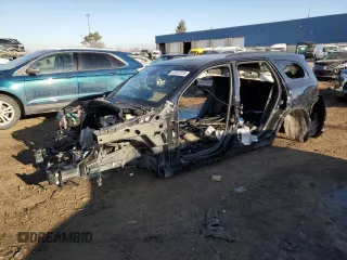 2024 Dodge Durango R/T Plus with VIN 1C4SDJCT5RC157477, listed as a Copart auction lot 43207225 with Not Provided miles and Non Repairable. Bid and sale history available at DreamBid. Image 1.