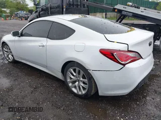2016 Hyundai Genesis Coupe 3.8L Base with VIN KMHHT6KJXGU136900, listed as a IAAI auction lot 42203757 with 90,258 mi miles and . Bid and sale history available at DreamBid. Image 3.