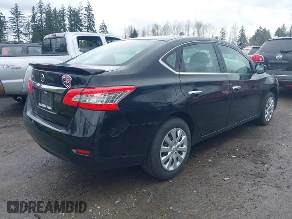 2015 Nissan Sentra SR with VIN 3N1AB7AP4FY340238, listed as a IAAI auction lot 41928077 with 155,591 mi miles and . Bid and sale history available at DreamBid. Image 4.