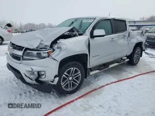2019 Chevrolet Colorado 4WD Work Truck с VIN 1GCGTBEN2K1321816, выставлен на аукционе Copart как лот 45496675 с пробегом 63 367 миль миль и Чистый • Clean title. История ставок и продаж доступна на DreamBid. Изображение 1.