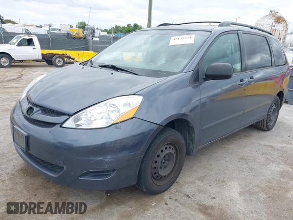 2006 Toyota Sienna CE with VIN 5TDZA23C06S515690, listed as a IAAI auction lot 42137674 with 222,914 mi miles. Bid and sale history available at carsss.com. Image 2.