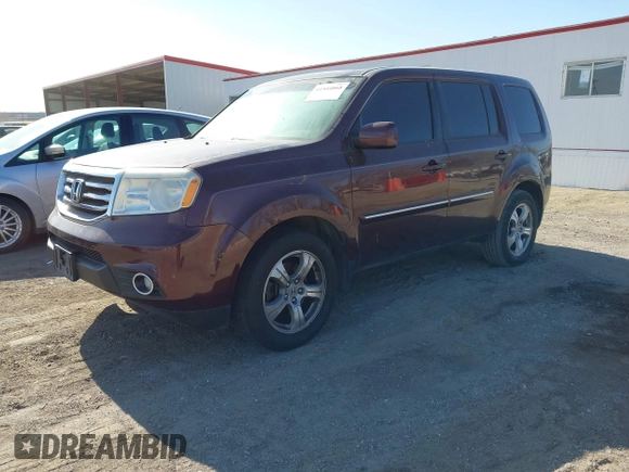 2014 Honda Pilot EX-L with VIN 5FNYF4H52EB055650, listed as a IAAI auction lot 41544068 with 205,942 mi miles and . Bid and sale history available at DreamBid. Image 17.