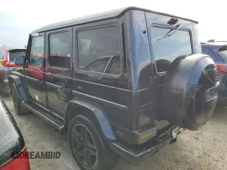 2017 Mercedes-Benz G-Class AMG G 63 with VIN WDCYC7DFXHX276880, listed as a Copart auction lot 74873394 with 91,955 mi miles and Salvage Title. Bid and sale history available at carsss.com. Image 2.