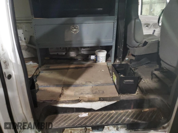 2008 Ford Econoline Cargo Commercial with VIN 1FTSE34P68DB37208, listed as a Copart auction lot 67356624 with Not provided miles and Salvage title. Bid and sale history available at DreamBid. Image 12.