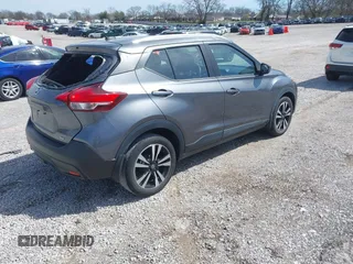 2019 Nissan Kicks S with VIN 3N1CP5CU9KL566347, listed as a IAAI auction lot 41851696 with 40,801 mi miles and . Bid and sale history available at carsss.com. Image 4.