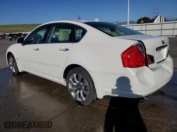 2007 Infiniti M x with VIN JNKAY01F67M460331, listed as a Copart auction lot 54902335 with 142,566 mi miles and Salvage Title. Bid and sale history available at DreamBid. Image 2.
