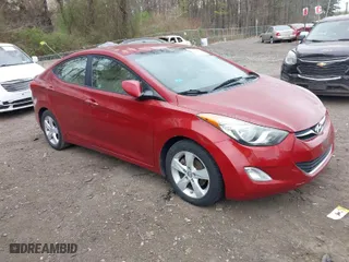 2012 Hyundai Elantra Limited with VIN KMHDH4AE9CU320809, listed as a IAAI auction lot 42044894 with 114,778 mi miles. Bid and sale history available at carsss.com. Image 1.