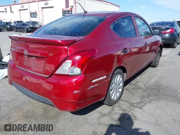 2016 Nissan Versa SV with VIN 3N1CN7APXGL907308, listed as a IAAI auction lot 41904841 with 147,184 mi miles. Bid and sale history available at carsss.com. Image 4.