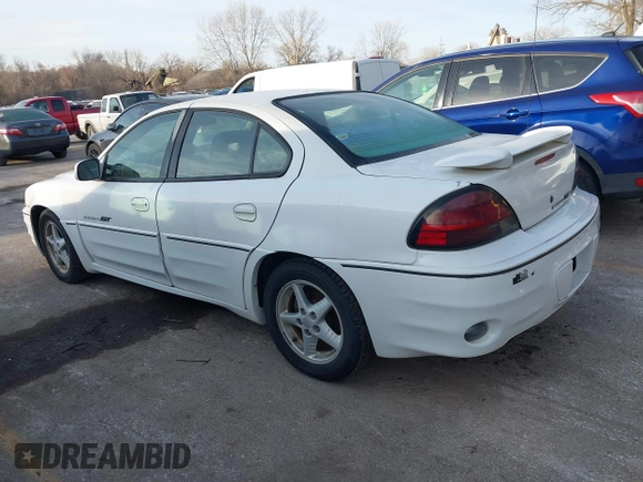 2001 Pontiac Grand Am GT with VIN 1G2NW52EX1C147666, listed as a IAAI auction lot 41689955 with 189,598 mi miles. Bid and sale history available at carsss.com. Image 3.