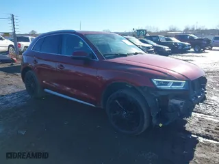 2018 Audi Q5 Prestige with VIN WA1CNAFY6J2104817, listed as a IAAI auction lot 41644266 with 100,847 mi miles. Bid and sale history available at carsss.com. Image 1.