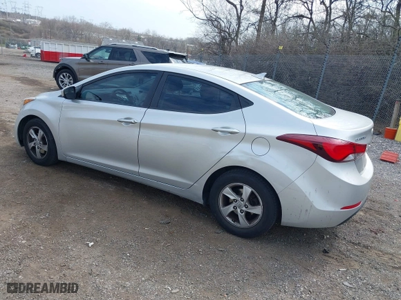 2015 Hyundai Elantra Limited with VIN 5NPDH4AE2FH564417, listed as a IAAI auction lot 41913585 with 114,773 mi miles. Bid and sale history available at carsss.com. Image 3.
