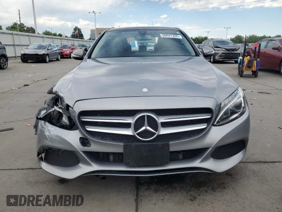 2015 Mercedes-Benz C 300 Luxury with VIN 55SWF4KB6FU013567, listed as a Copart auction lot 60647355 with 61,943 mi miles and Salvage title. Bid and sale history available at DreamBid. Image 5.