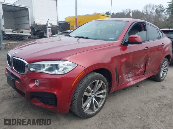 2016 BMW X6 sDrive35i with VIN 5UXKU0C52G0F93330, listed as a IAAI auction lot 41899939 with 126,404 mi miles. Bid and sale history available at carsss.com. Image 2.