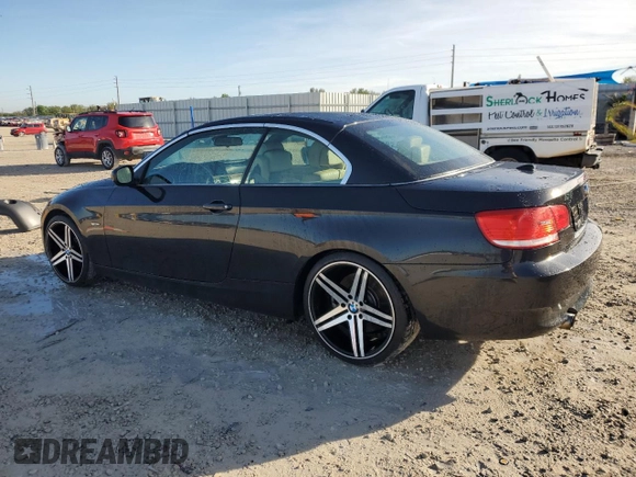 2010 BMW 3 Series 335i with VIN WBAWL7C57AP476298, listed as a Copart auction lot 81766514 with 156,771 mi miles and Salvage Title. Bid and sale history available at carsss.com. Image 2.