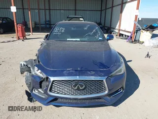 2020 Infiniti Q60 Luxe with VIN JN1EV7EK0LM341134, listed as a IAAI auction lot 41635945 with 37,476 mi miles and . Bid and sale history available at carsss.com. Image 13.