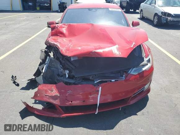 2016 Tesla Model S 90D with VIN 5YJSA1E26GF150180, listed as a Copart auction lot 59776265 with 141,218 mi miles and Salvage title. Bid and sale history available at DreamBid. Image 5.