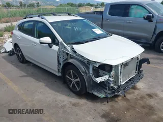 2020 Subaru Impreza Premium with VIN 4S3GTAV60L3707837, listed as a IAAI auction lot 42474529 with 65,464 mi miles and . Bid and sale history available at DreamBid. Image 1.