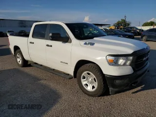 2019 Ram 1500 Tradesman with VIN 1C6SRFNT2KN872326, listed as a Copart auction lot 63645674 with 108,922 mi miles and Salvage title. Bid and sale history available at DreamBid. Image 4.