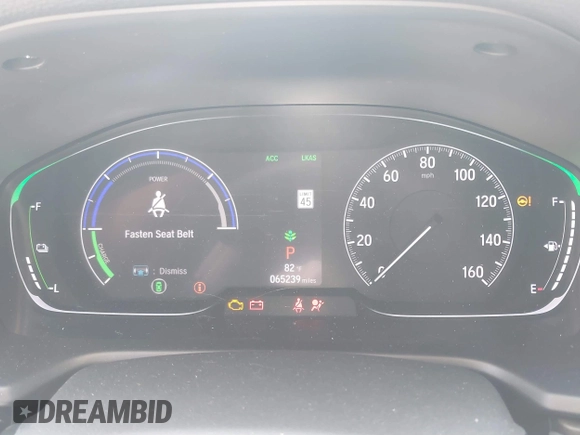2020 Honda Accord EX with VIN 1HGCV3F43LA007163, listed as a IAAI auction lot 42317412 with 65,239 mi miles and . Bid and sale history available at DreamBid. Image 7.
