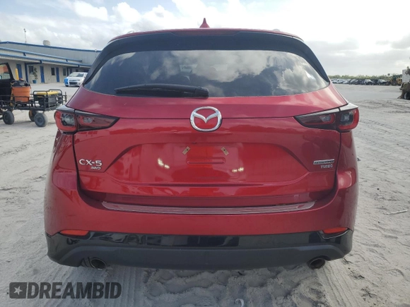 2022 Mazda CX-5 2.5 Turbo with VIN JM3KFBAY4N0637835, listed as a Copart auction lot 47114245 with 28,914 mi miles and Salvage Title. Bid and sale history available at DreamBid. Image 6.