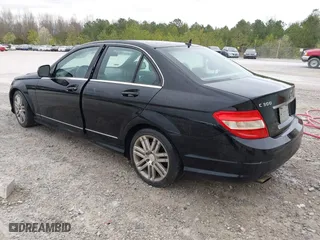 2009 Mercedes-Benz C-Class 3.0L Sport with VIN WDDGF54X89R042576, listed as a IAAI auction lot 41836056 with 170,491 mi miles. Bid and sale history available at carsss.com. Image 3.