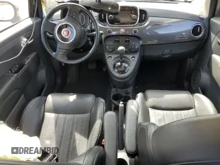2017 FIAT 500 Lounge z VIN 3C3CFFCR9HT671517, wystawiony jako Copart lot #53749195 z przebiegiem Nie podano mil oraz Szkoda całkowita • Salvage title. Historia ofert i sprzedaży dostępna na DreamBid. Obrazek 8.