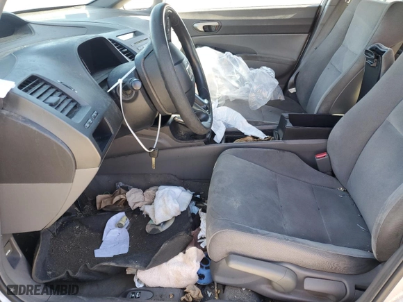 2007 Honda Civic Sdn LX with VIN 1HGFA16507L111352, listed as a Copart auction lot 41507465 with 157,570 mi miles and Salvage Title. Bid and sale history available at carsss.com. Image 7.
