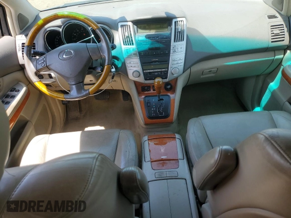 2005 Lexus RX 330 z VIN JTJHA31U750080713, wystawiony jako Copart lot #58025425 z przebiegiem 225 126 mil mil oraz Szkoda całkowita • Salvage title. Historia ofert i sprzedaży dostępna na DreamBid. Obrazek 8.
