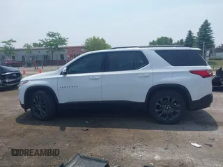2021 Chevrolet Traverse RS with VIN 1GNERJKW8MJ122678, listed as a IAAI auction lot 42493317 with 56,521 mi miles and . Bid and sale history available at DreamBid. Image 14.