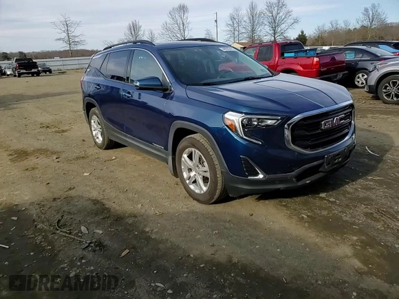 2019 GMC Terrain SLE with VIN 3GKALTEV3KL268794, listed as a Copart auction lot 49925475 with 83,843 mi miles and Salvage Title. Bid and sale history available at DreamBid. Image 12.