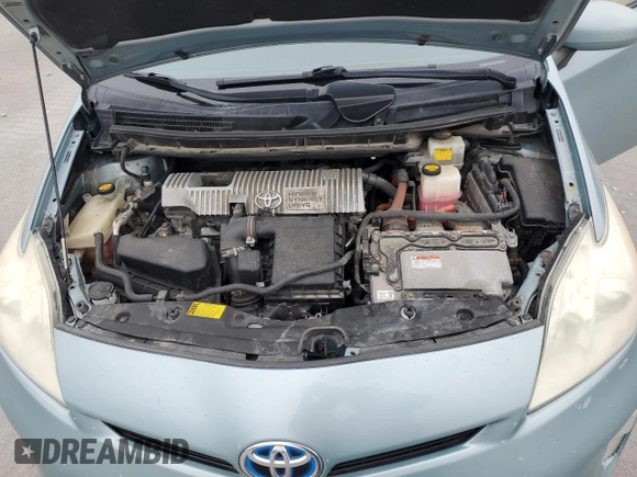 2012 Toyota Prius One with VIN JTDKN3DU7C1496874, listed as a Copart auction lot 56475295 with 244,154 mi miles and Clean Title. Bid and sale history available at DreamBid. Image 12.