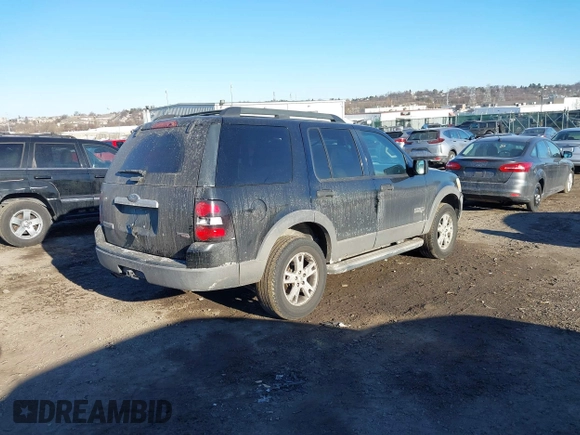 2006 Ford Explorer XLT with VIN 1FMEU73896ZA09638, listed as a IAAI auction lot 41452293 with 174,980 mi miles and . Bid and sale history available at DreamBid. Image 4.