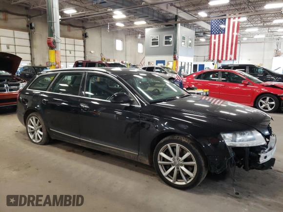 2009 Audi A6 with VIN WAUXG74F19N032681, listed as a Copart auction lot 68731214 with 241,768 mi miles and Salvage title. Bid and sale history available at DreamBid. Image 4.
