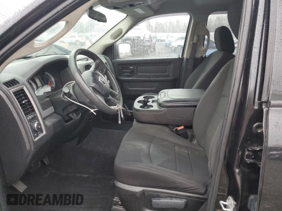 2018 Ram 1500 Tradesman with VIN 1C6RR7FTXJS348327, listed as a Copart auction lot 52488955 with 74,790 mi miles and Salvage title. Bid and sale history available at DreamBid. Image 7.