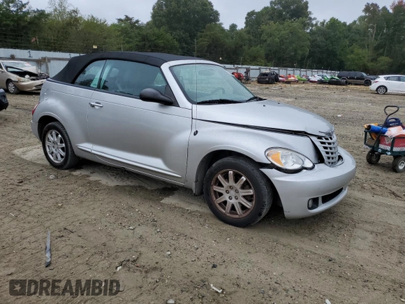 2008 Chrysler PT Cruiser with VIN 3C3HY55X18T147221, listed as a Copart auction lot 72336154 with 82,950 mi miles and Salvage Title. Bid and sale history available at DreamBid. Image 4.
