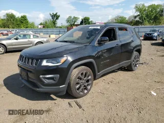 2020 Jeep Compass High Altitude с VIN 3C4NJDCBXLT161549, выставлен на аукционе Copart как лот 56506385 с пробегом 53 987 миль миль и Списание • Salvage title. История ставок и продаж доступна на DreamBid. Изображение 1.