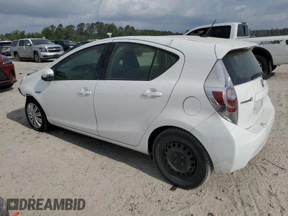 2013 Toyota Prius One z VIN JTDKDTB37D1556098, wystawiony jako Copart lot #53705235 z przebiegiem 121 682 mil mil oraz Szkoda całkowita • Salvage title. Historia ofert i sprzedaży dostępna na DreamBid. Obrazek 2.
