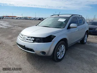 2006 Nissan Murano SL with VIN JN8AZ08W46W504676, listed as a IAAI auction lot 41620169 with 177,434 mi miles. Bid and sale history available at carsss.com. Image 2.