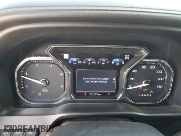2020 GMC Sierra 2500HD Denali z VIN 1GT49REY7LF110457, wystawiony jako Copart lot #51105705 z przebiegiem 108 299 mil mil oraz Szkoda całkowita • Salvage title. Historia ofert i sprzedaży dostępna na DreamBid. Obrazek 9.
