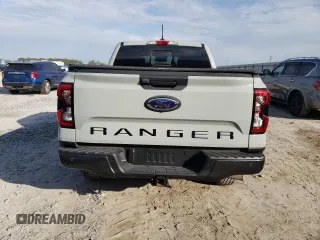2024 Ford Ranger XLT with VIN 1FTER4HH0RLE09110, listed as a Copart auction lot 42250995 with 11,956 mi miles and Salvage Title. Bid and sale history available at carsss.com. Image 6.