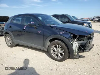 2019 Mazda CX-3 Sport with VIN JM1DKFB75K1451110, listed as a Copart auction lot 47271905 with 32,834 mi miles and Salvage Title. Bid and sale history available at carsss.com. Image 4.